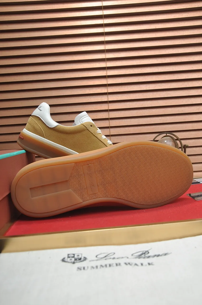 Men's men's shoes 💰540💶【𝐥𝐨𝐫𝐨 𝐏𝐢𝐚𝐧𝐚】lp classic loafers, an Italian treasure brand, the only brand that can match Hermès! Only after wearing it do we realize that we cannot let down our feet. The upper is imported cashmere, the lining of water-dyed cowhide ➕ the cowhide feet, the official original glass rubber outsole, and the pendant. Exclusive original packaging (tag ➕ brand paper ➕ outer box ➕ hand bag) code number: 38-45